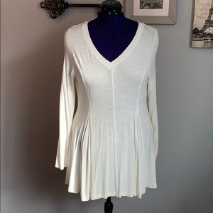 Soft Surroundings Cream Tunic